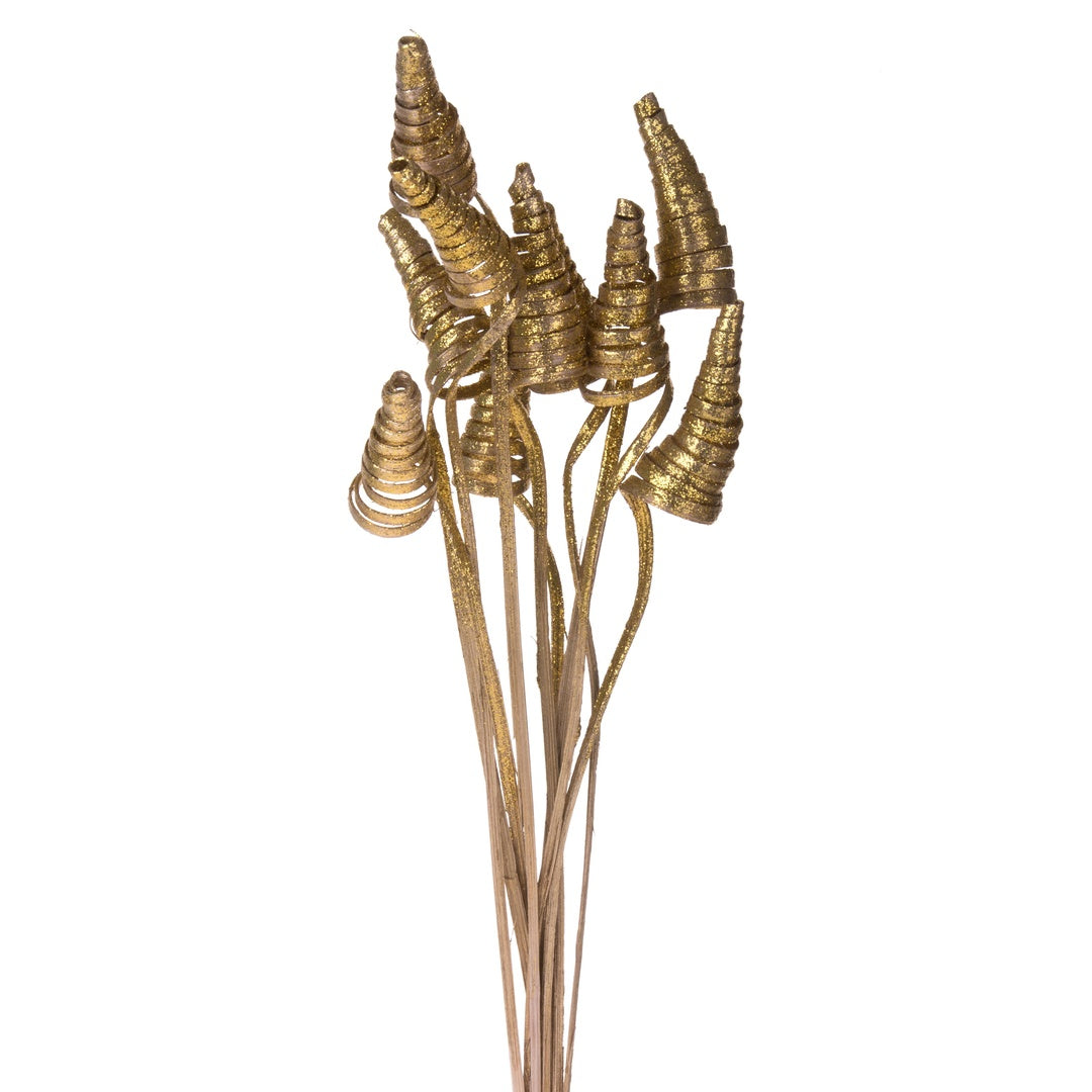 4 Pezzi • Giunchi cone con glitter 40 pezzi • 55 cm