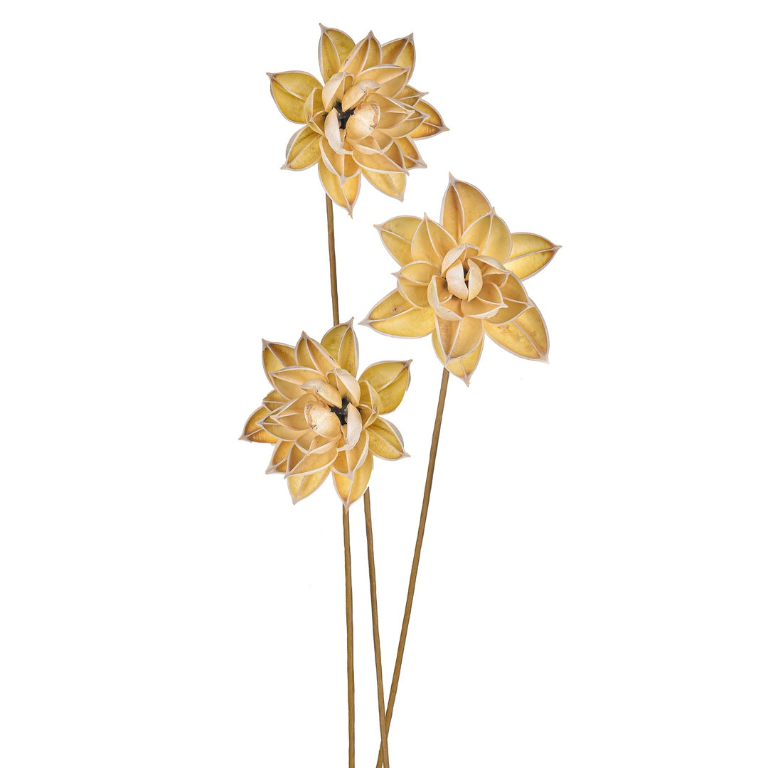 4 Pezzi • Fiore ninfea 15 pezzi • 55 cm