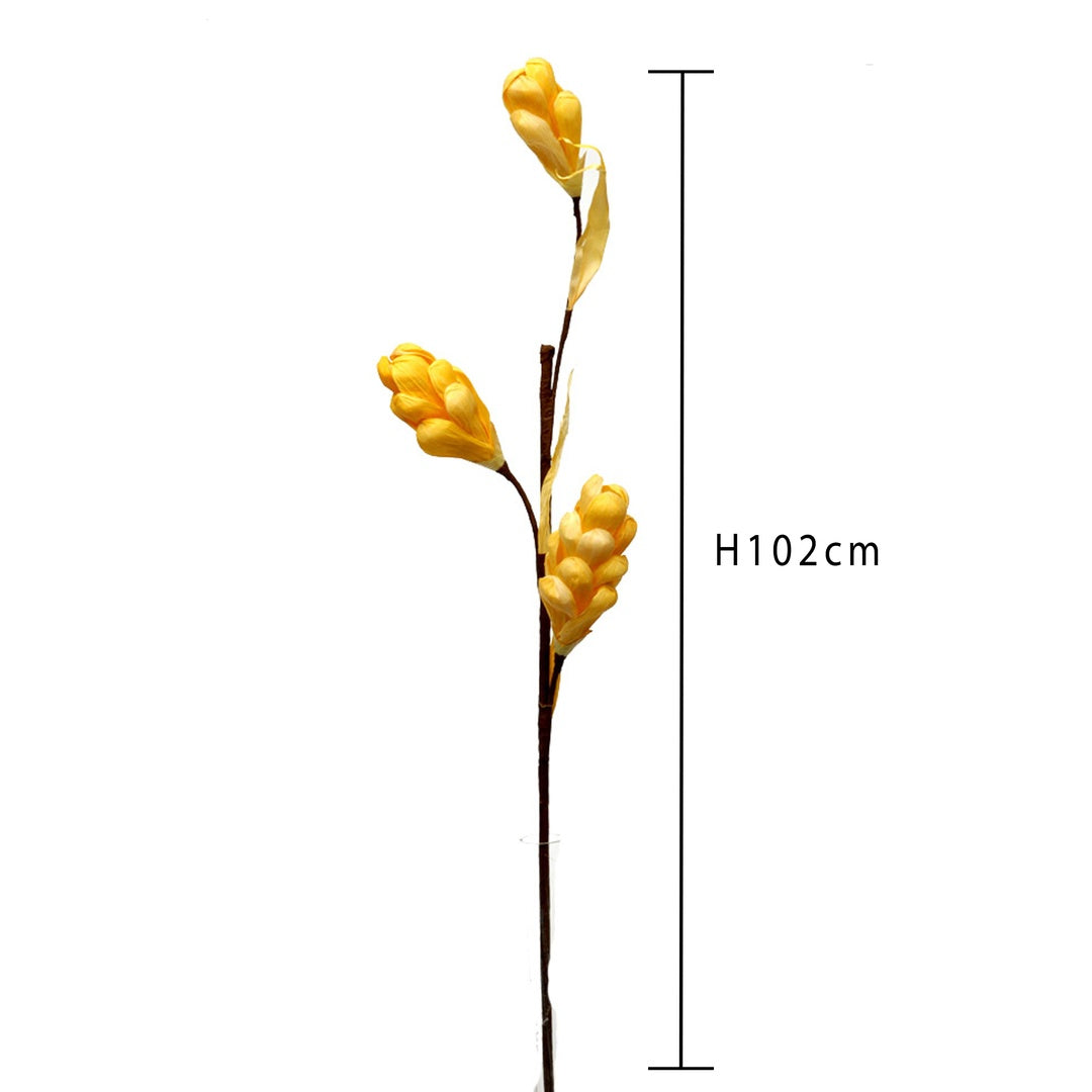 5 Pezzi • Natalia 2 fiori 1 boccio • 102 cm