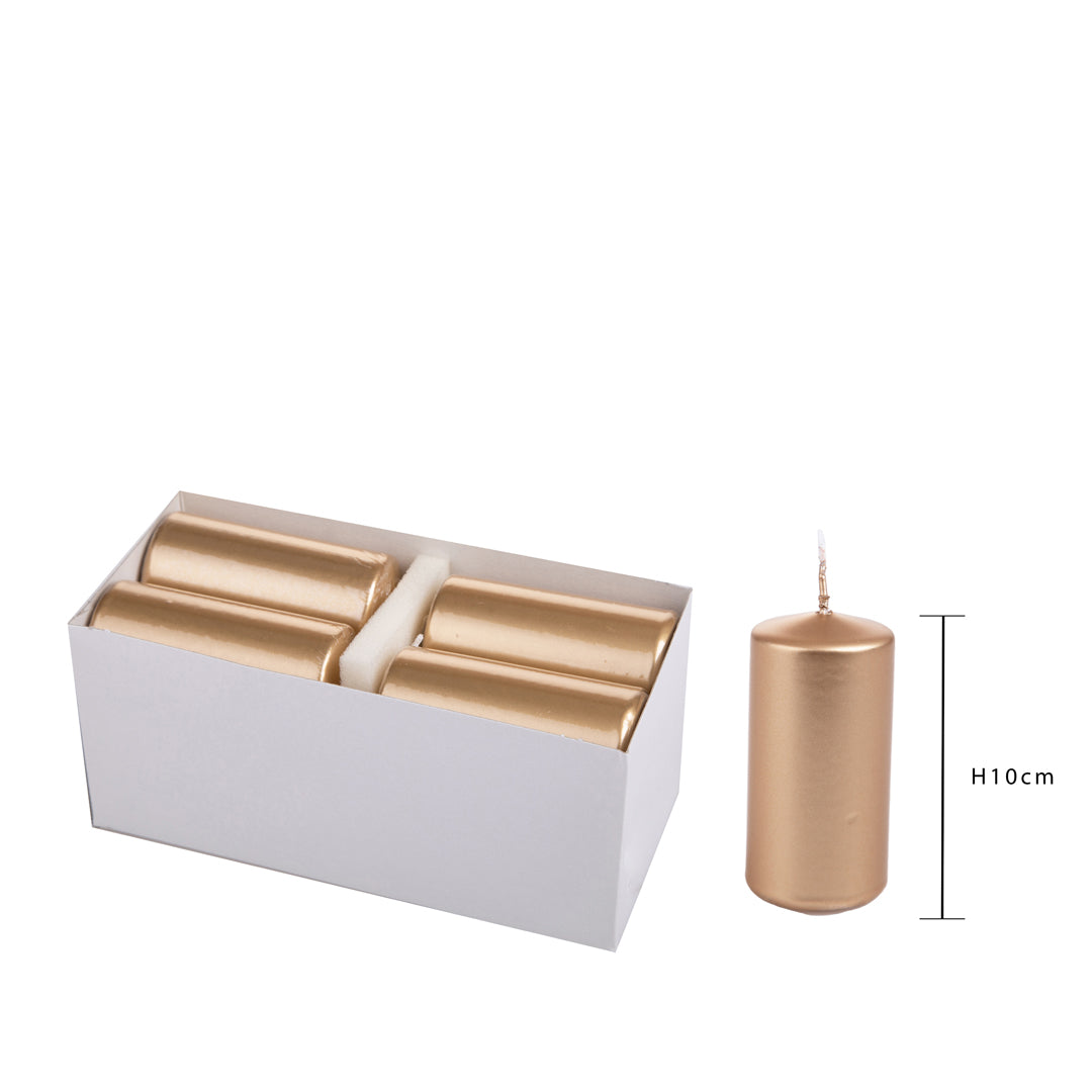 8 Pezzi • Cero 50 cm D 100H mm Met - 23 Ore • 10 cm