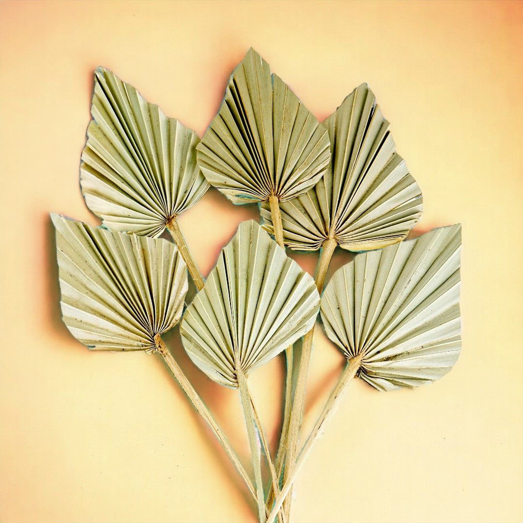 4 Pezzi • Palm spear mini 5 mazzi da 20 pezzi natalizio • 40 cm