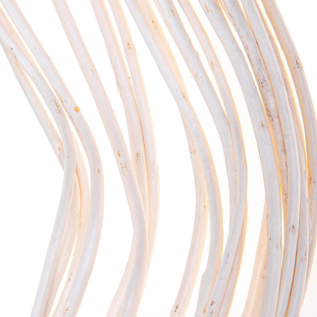 4 Pezzi • Weiden twisted 4 mazzi da 20 pezzi • 120 cm