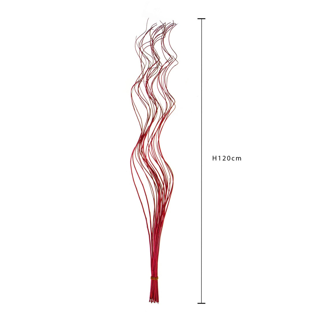 4 Pezzi • Weiden twisted 4 mazzi da 20 pezzi • 120 cm