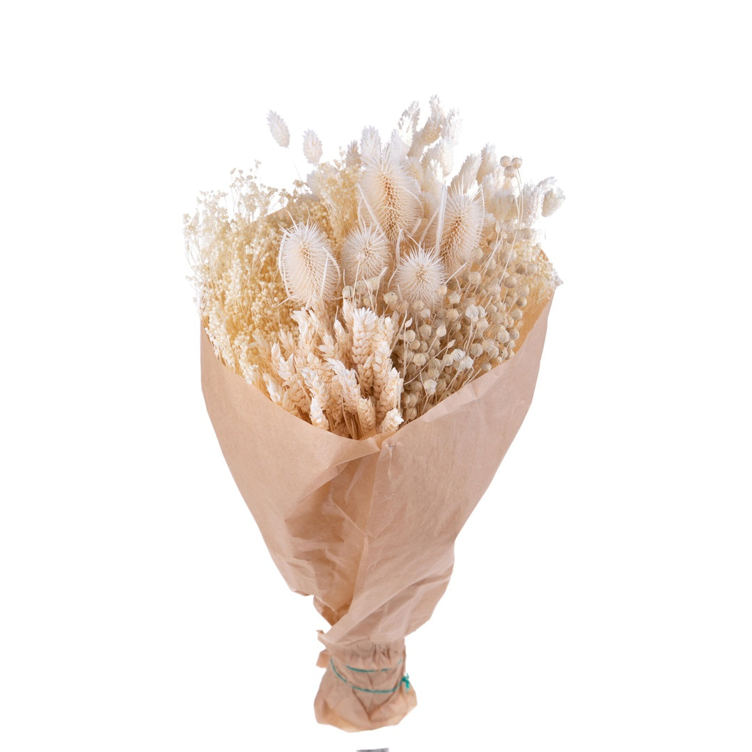 Mazzo con erbe assortite carta sbiancato • 30 cm