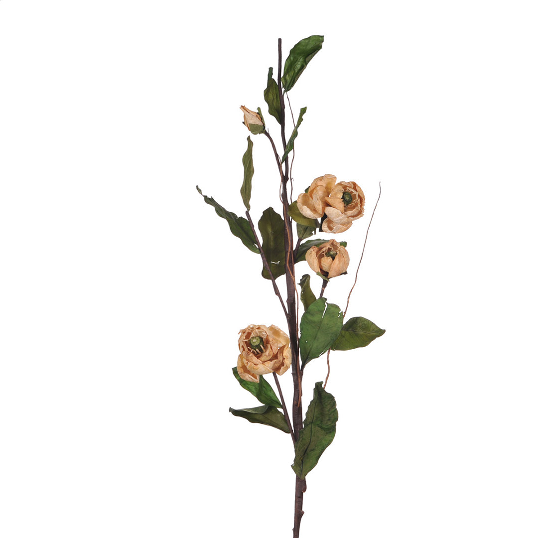 Peonia 3 foglie 1 boccio • 130 cm