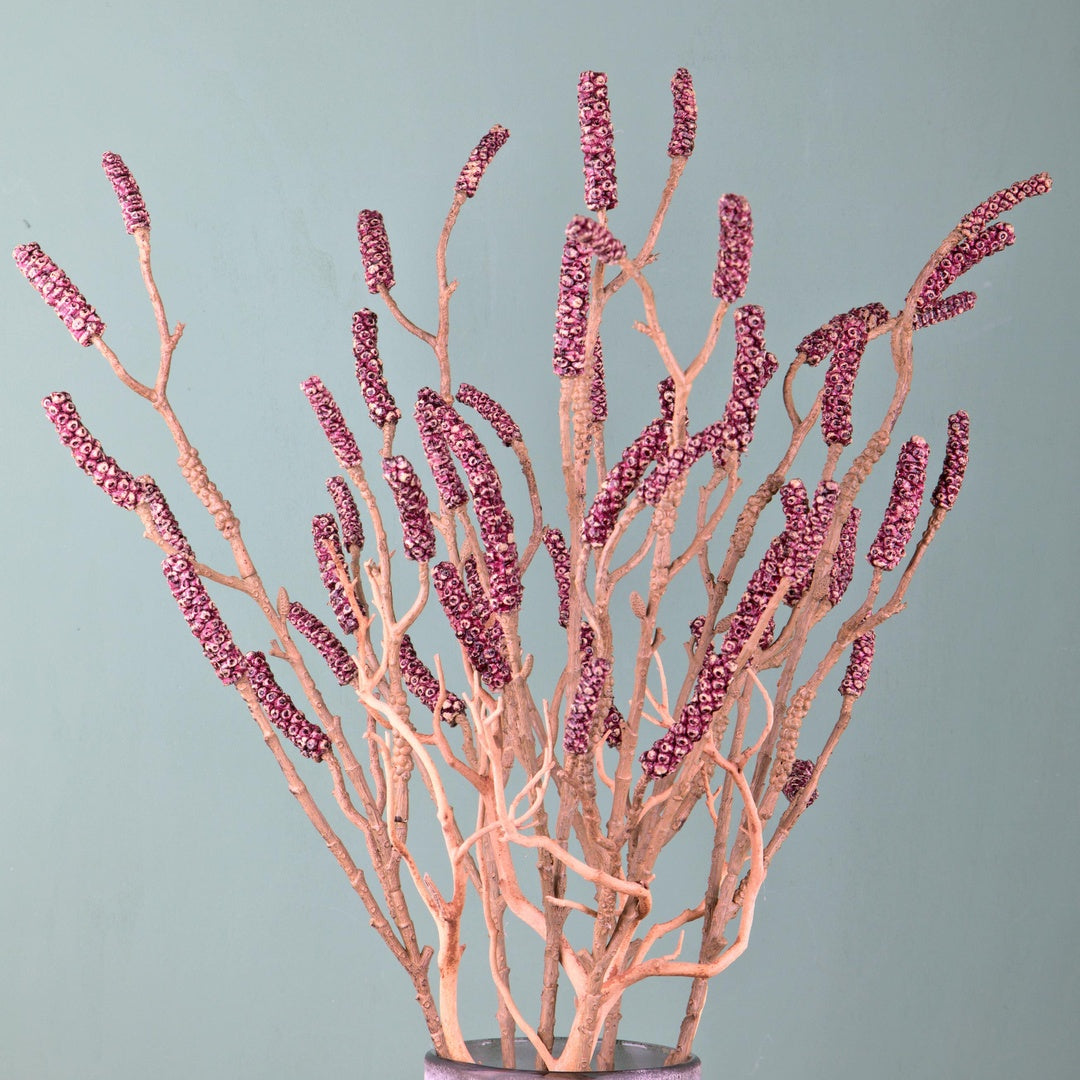 2 Pezzi • Ramo callistemone artificiale • 88 cm