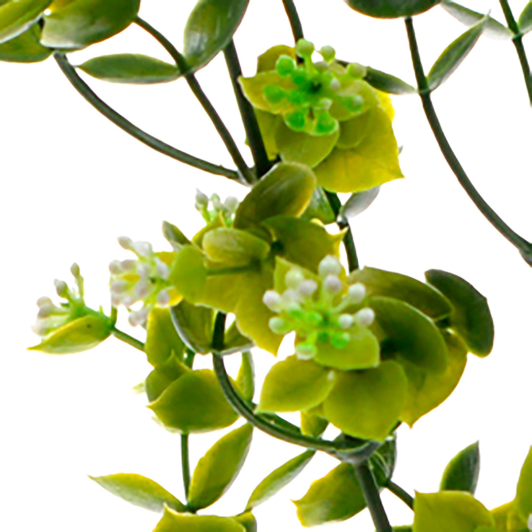 8 Pezzi • Mini ramo eucalyptus fiori artificiale • 65 cm