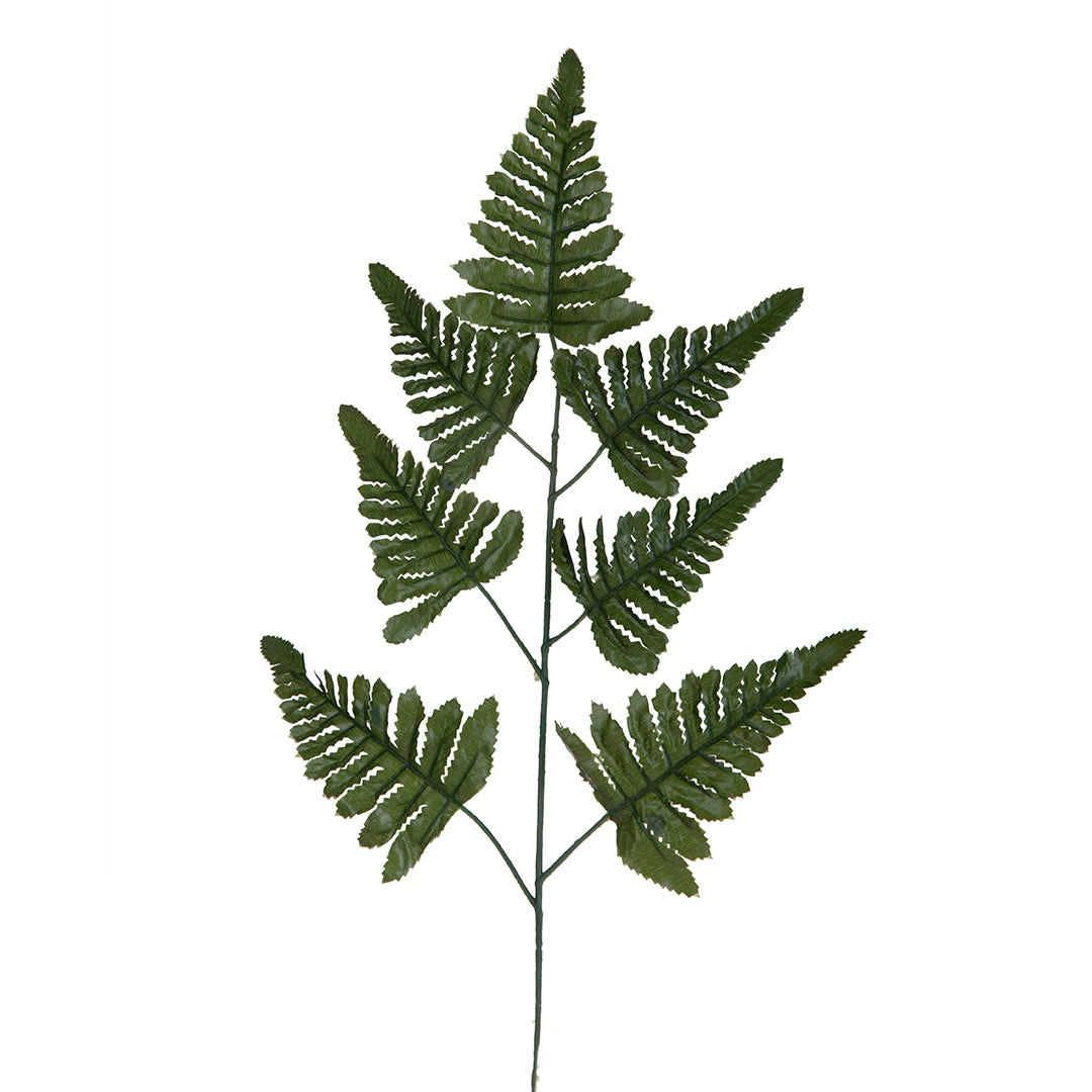 6 Pezzi • Foglia di felce artificiale • 53 cm