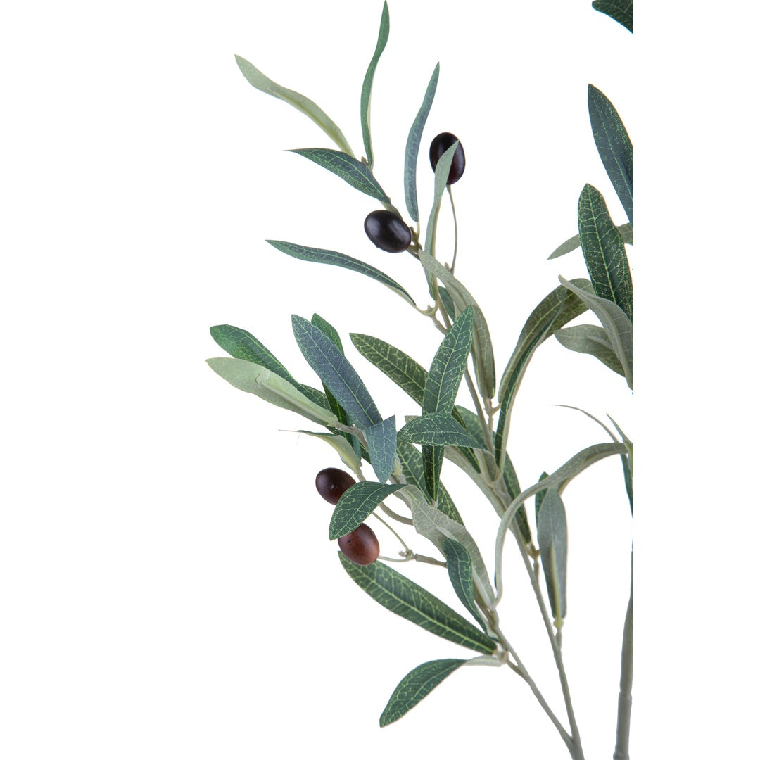 3 Pezzi • Ramo di olivo artificiale • 70 cm