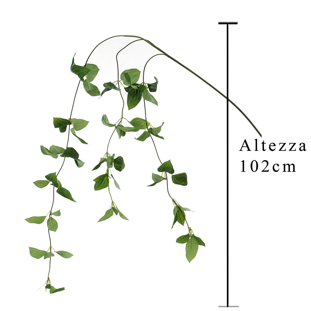 3 Pezzi • Ramo di philo artificiale • 102 cm