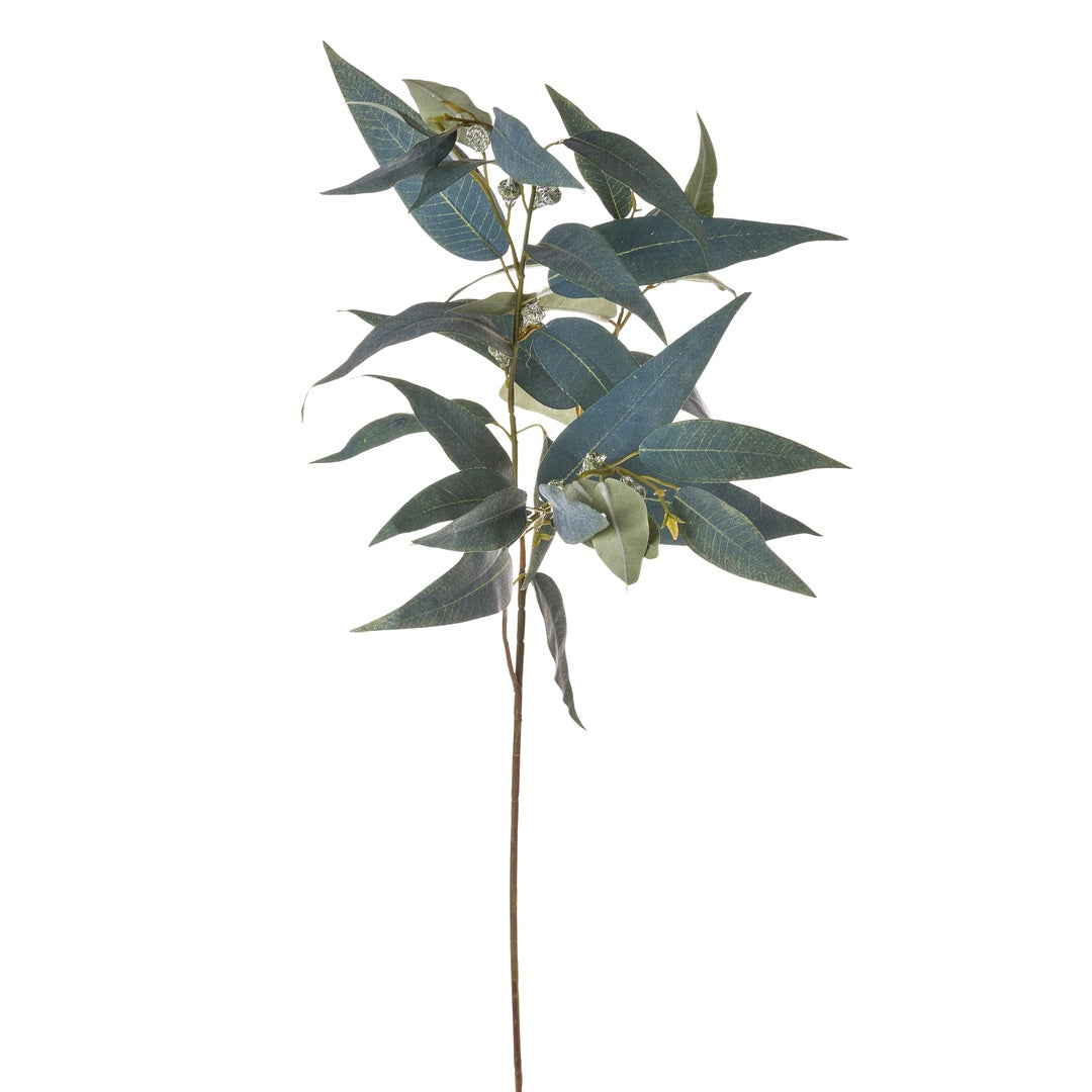 3 Pezzi • Ramo di eucalipto artificiale • 100 cm