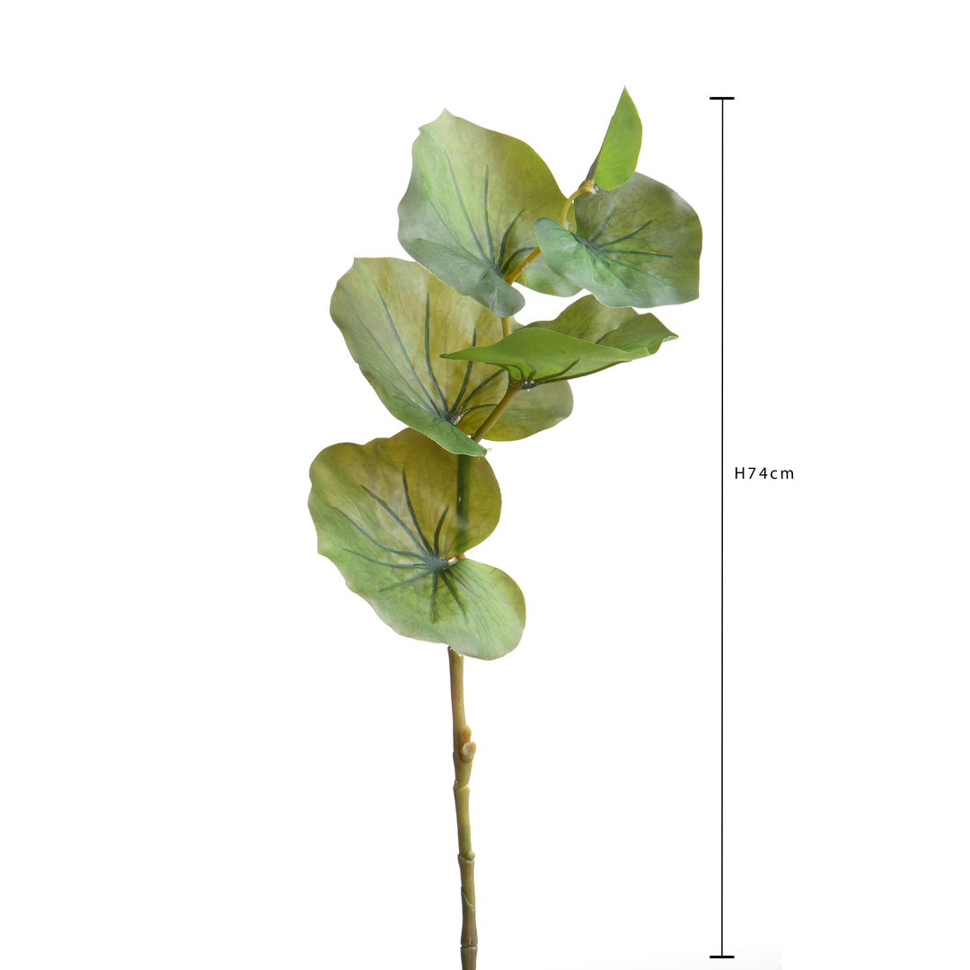 8 Pezzi • Ramo di kalanchoe artificiale • 74 cm