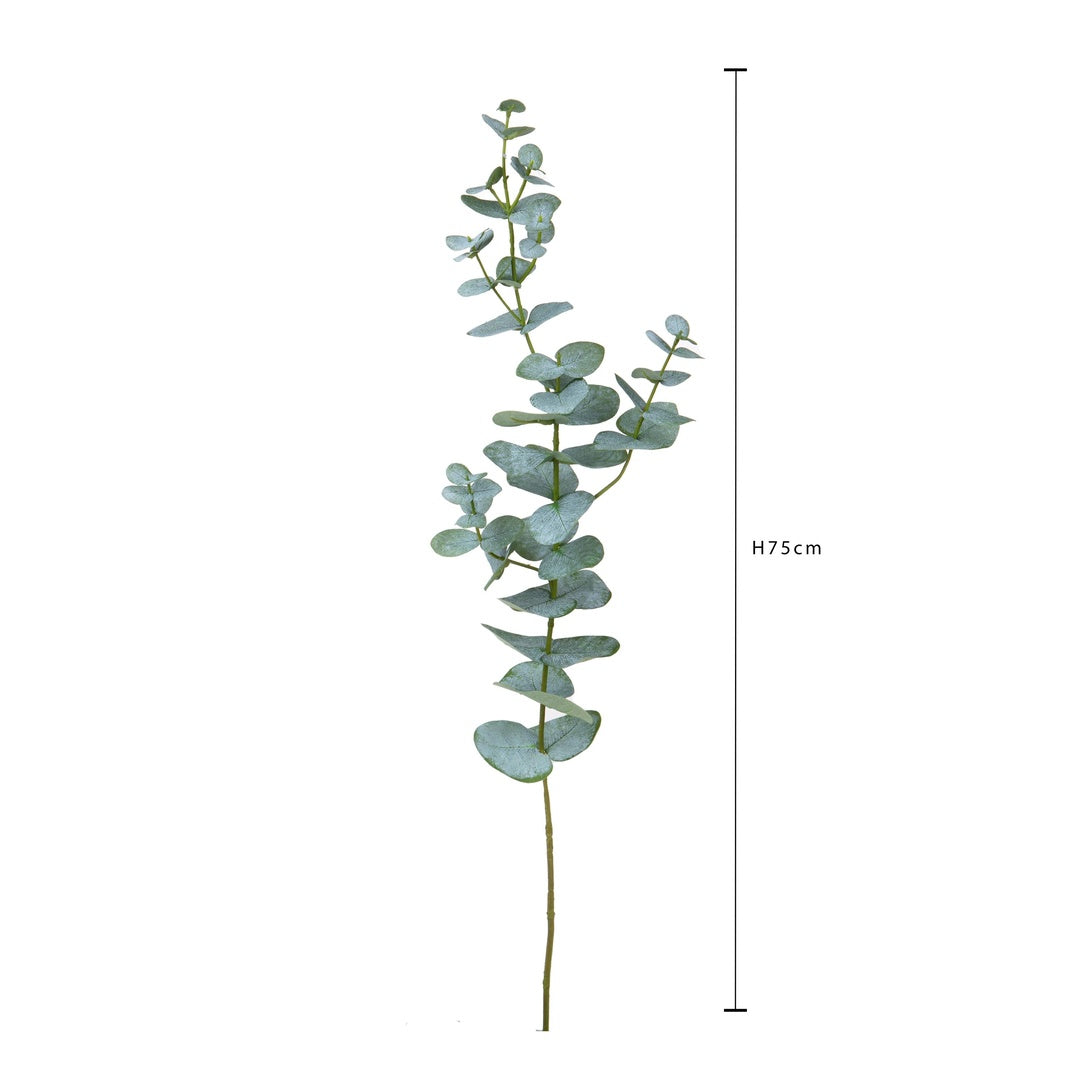 2 Pezzi • Eucalipto ramo artificiale • 75 cm