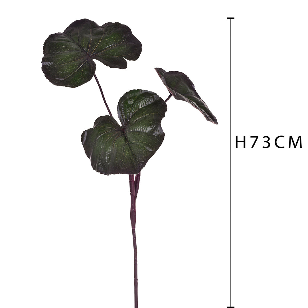 2 Pezzi • Foglia di ligularia artificiale • 73 cm