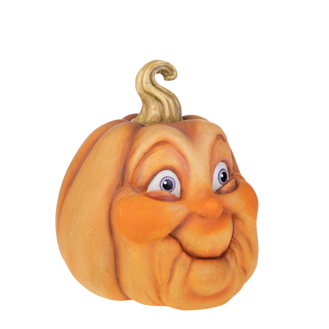 Zucca con faccia emoji • 30 cm