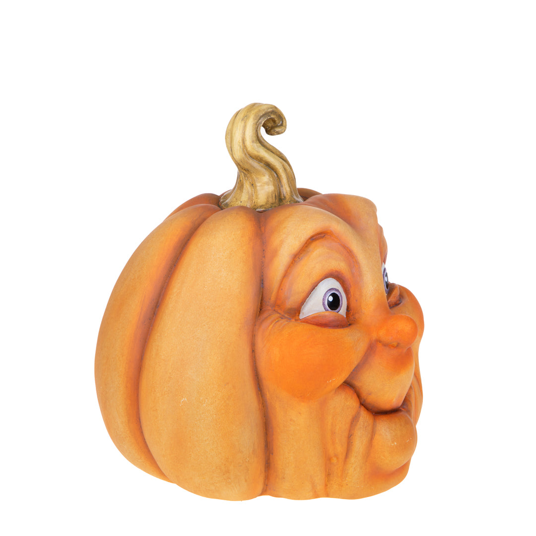 Zucca con faccia emoji • 30 cm