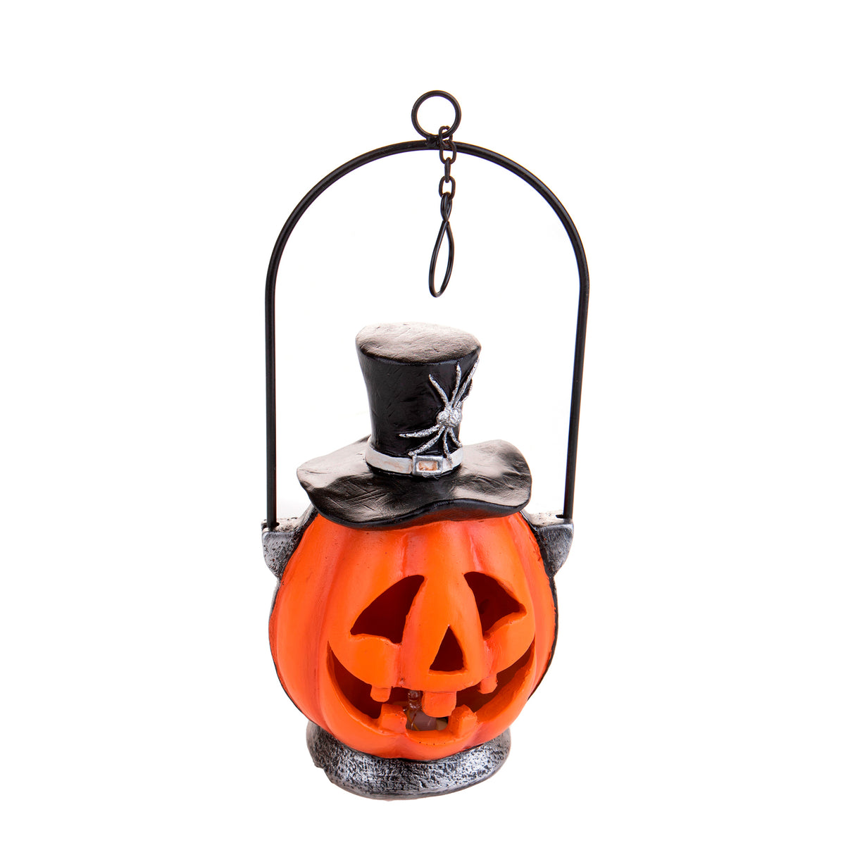 Lanterna a forma di zucca con luci LED • 25,5 cm