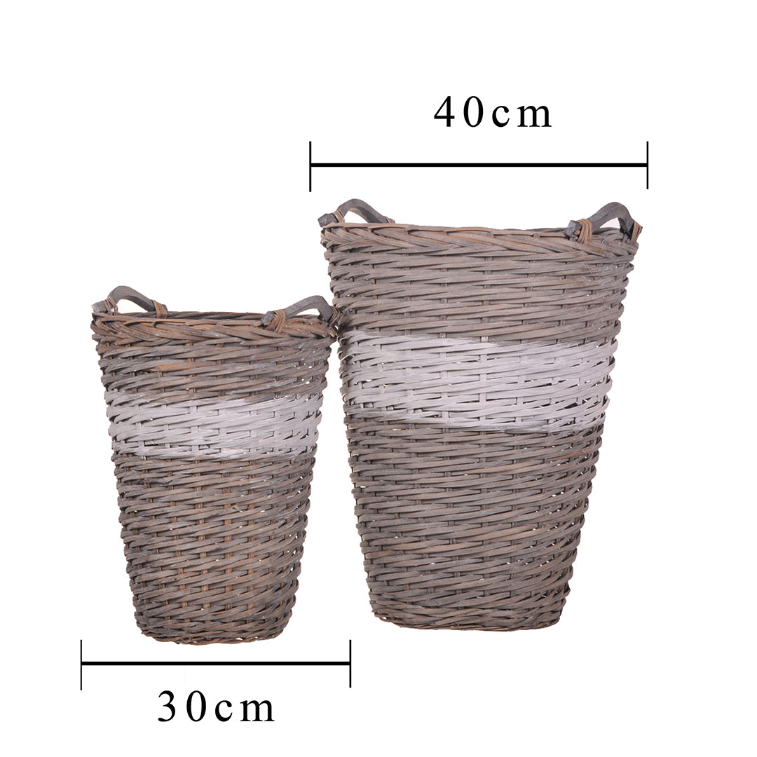 Set di 2 giare con manici • 55 cm