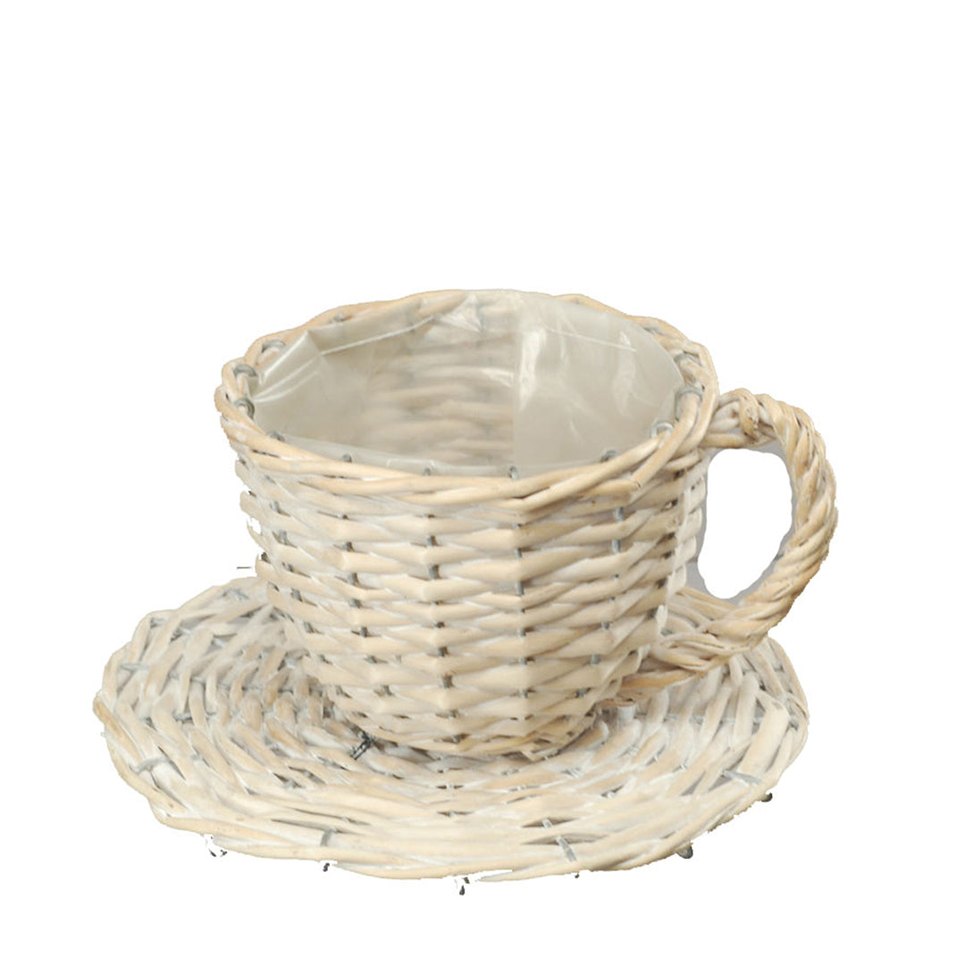 2 Pezzi • Tazza con piatto • 12 cm