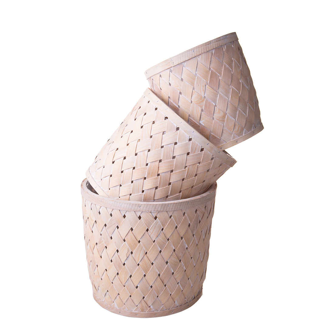 Set di 3 cachepot • 30 cm