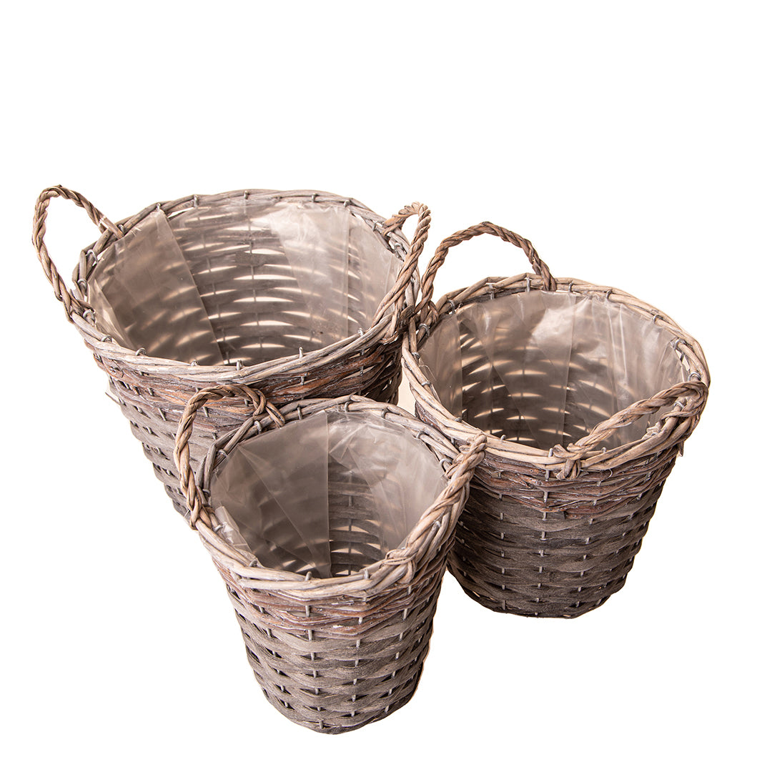 Set di 3 cachepot • 20 cm