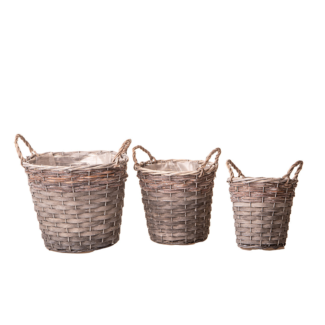 Set di 3 cachepot • 20 cm