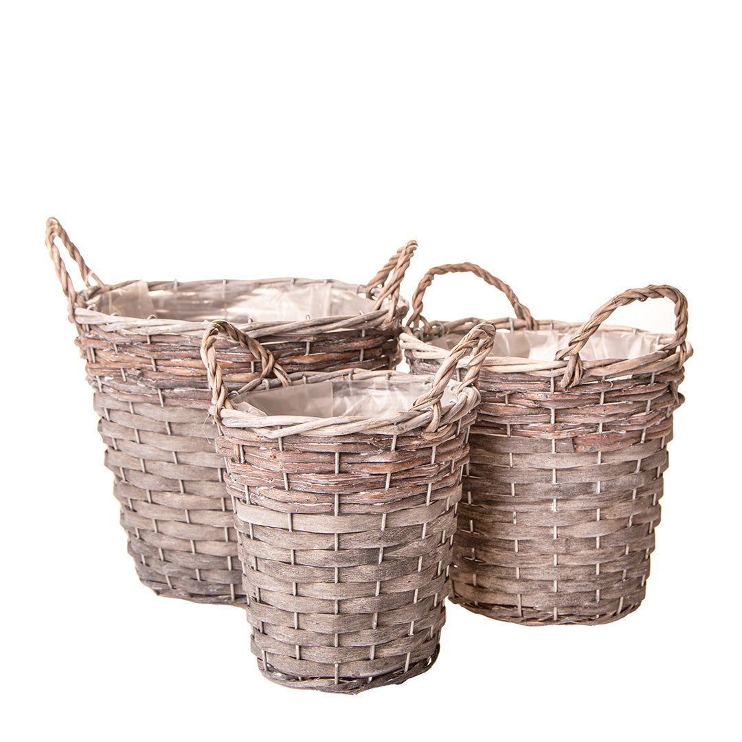 Set di 3 cachepot • 20 cm