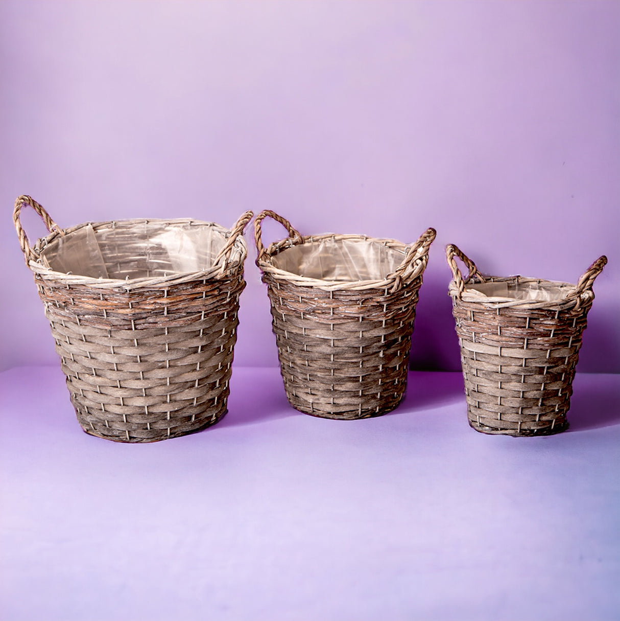 Set di 3 cachepot • 20 cm