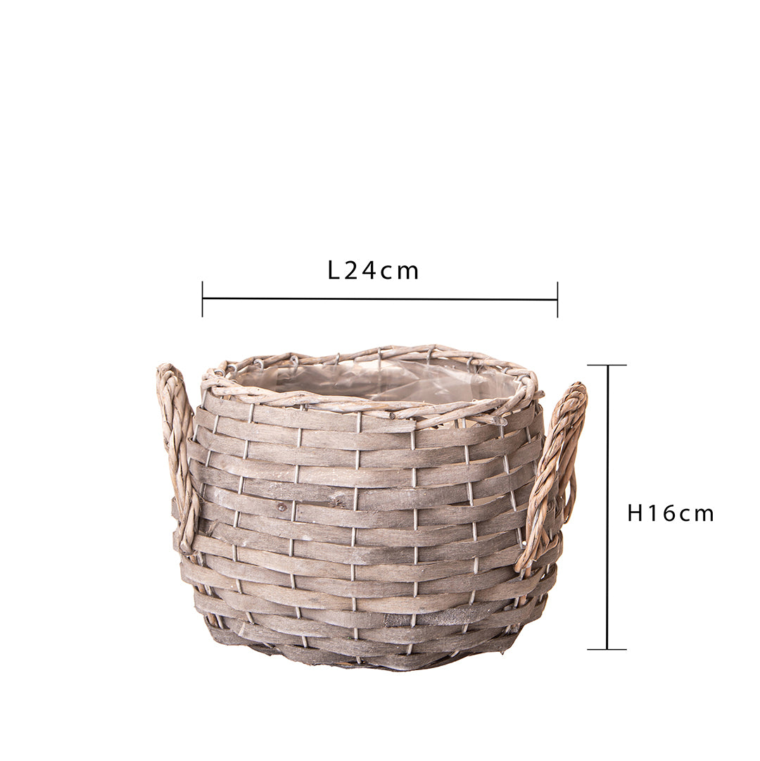 Cachepot con manici • 16 cm