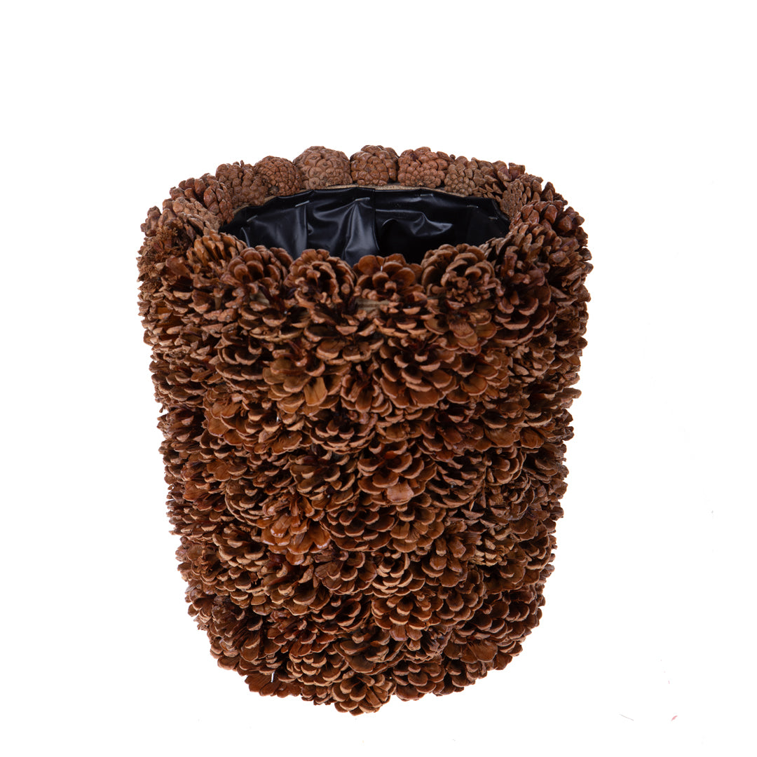 Cachepot con Pigne Naturali • 30 cm