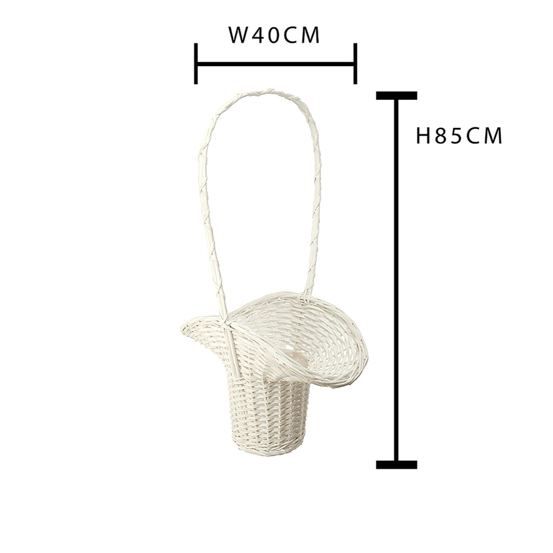 Cesto cappello naturale • 40 cm