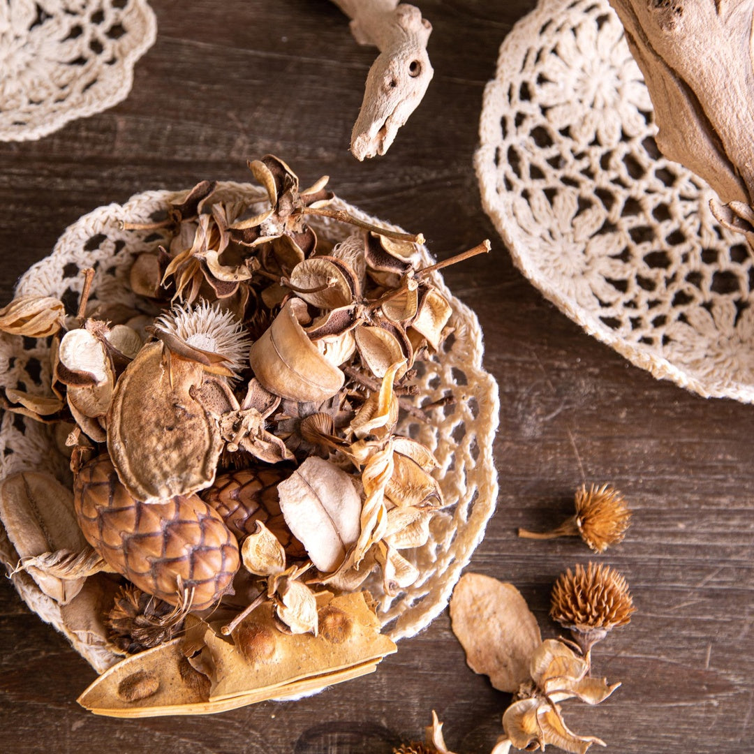 4 Pezzi • Contenitore in trina • 17 cm