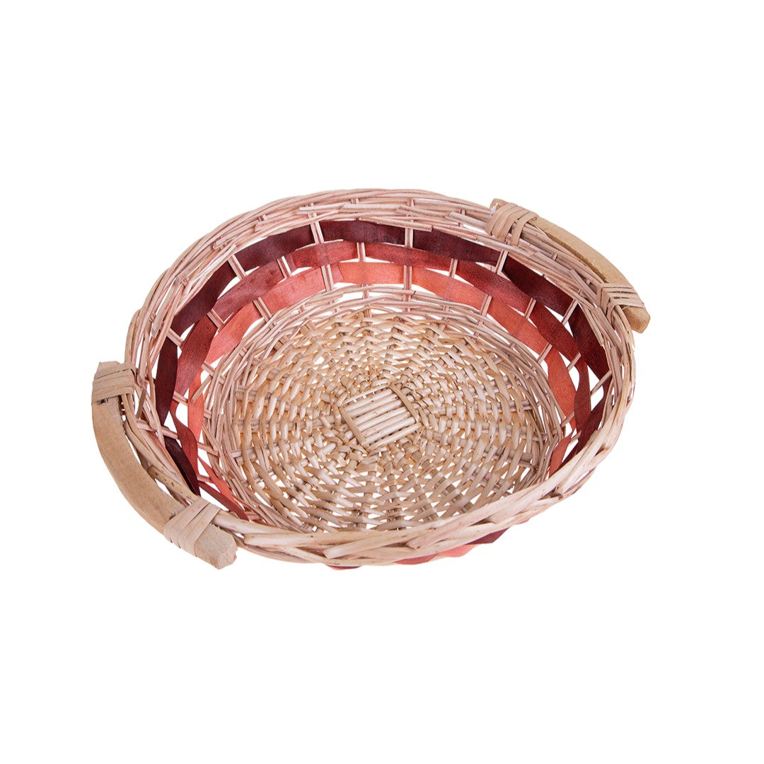 2 Pezzi • Cesto Rotondo • 12 cm