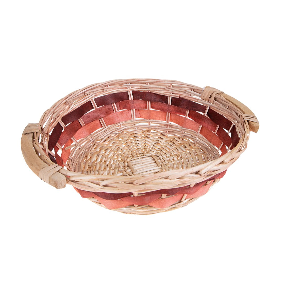 2 Pezzi • Cesto Rotondo • 12 cm