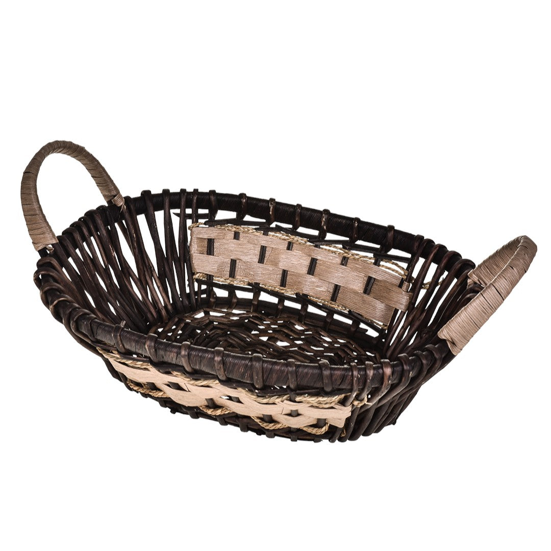 Cesto Ovale con Manici • 13 cm