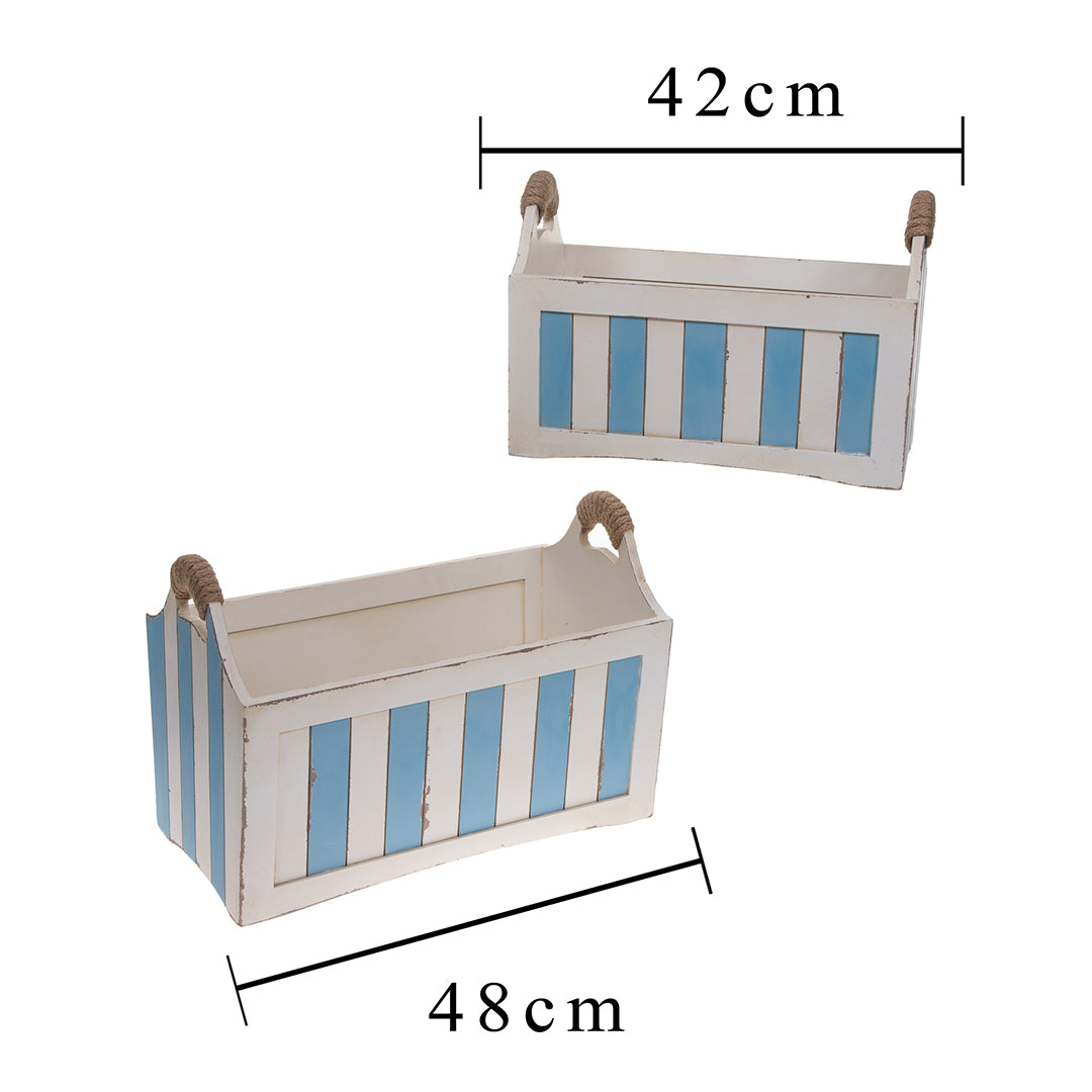 Set di 2 contenitori • 34 cm