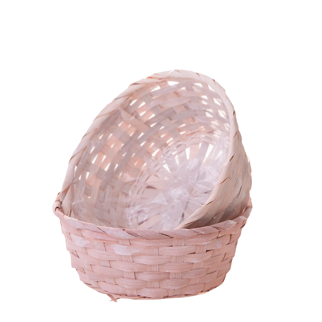 8 Pezzi • Ciotola in vimini • 9 cm