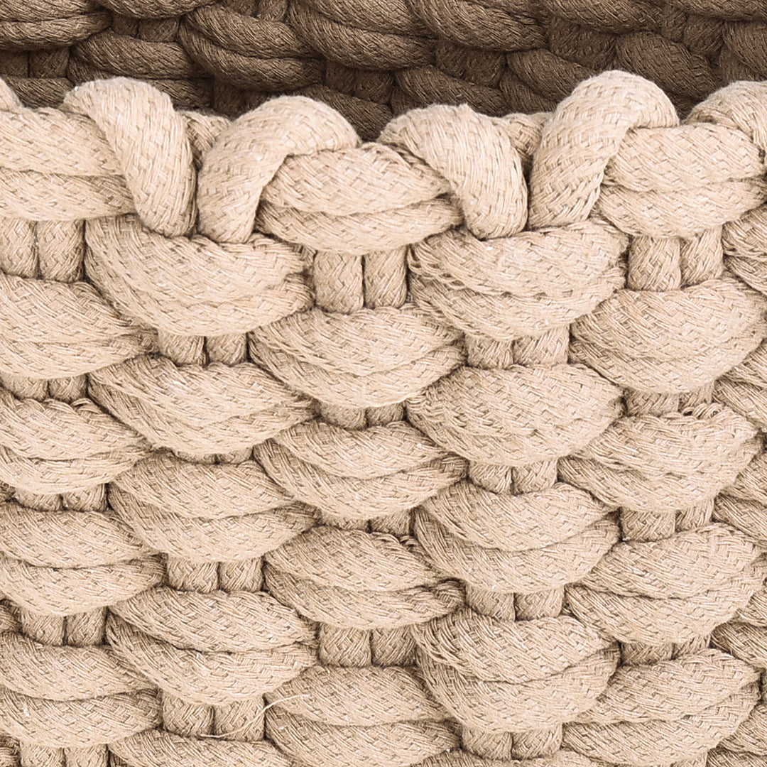 Cesto ovale con corda grossa • 30 cm