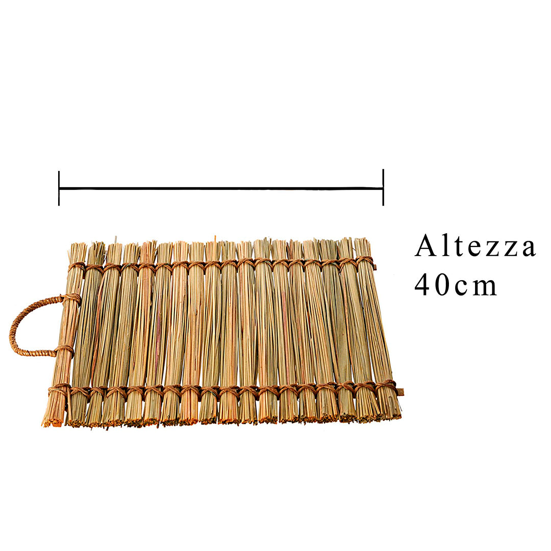 5 Pezzi • Stuoia sottopiatto rattan • 30 cm