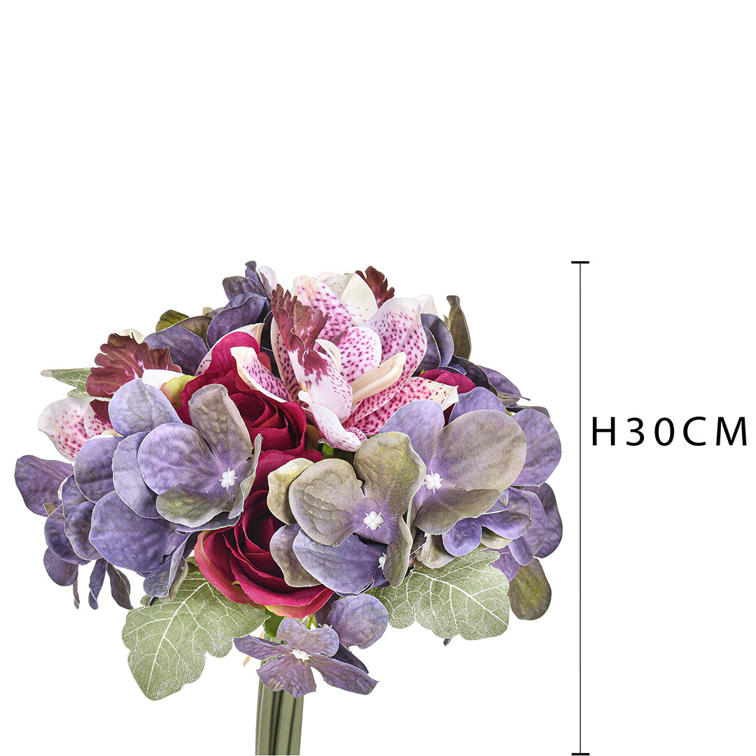 Bouquet artificiale cymbidium • 30 cm