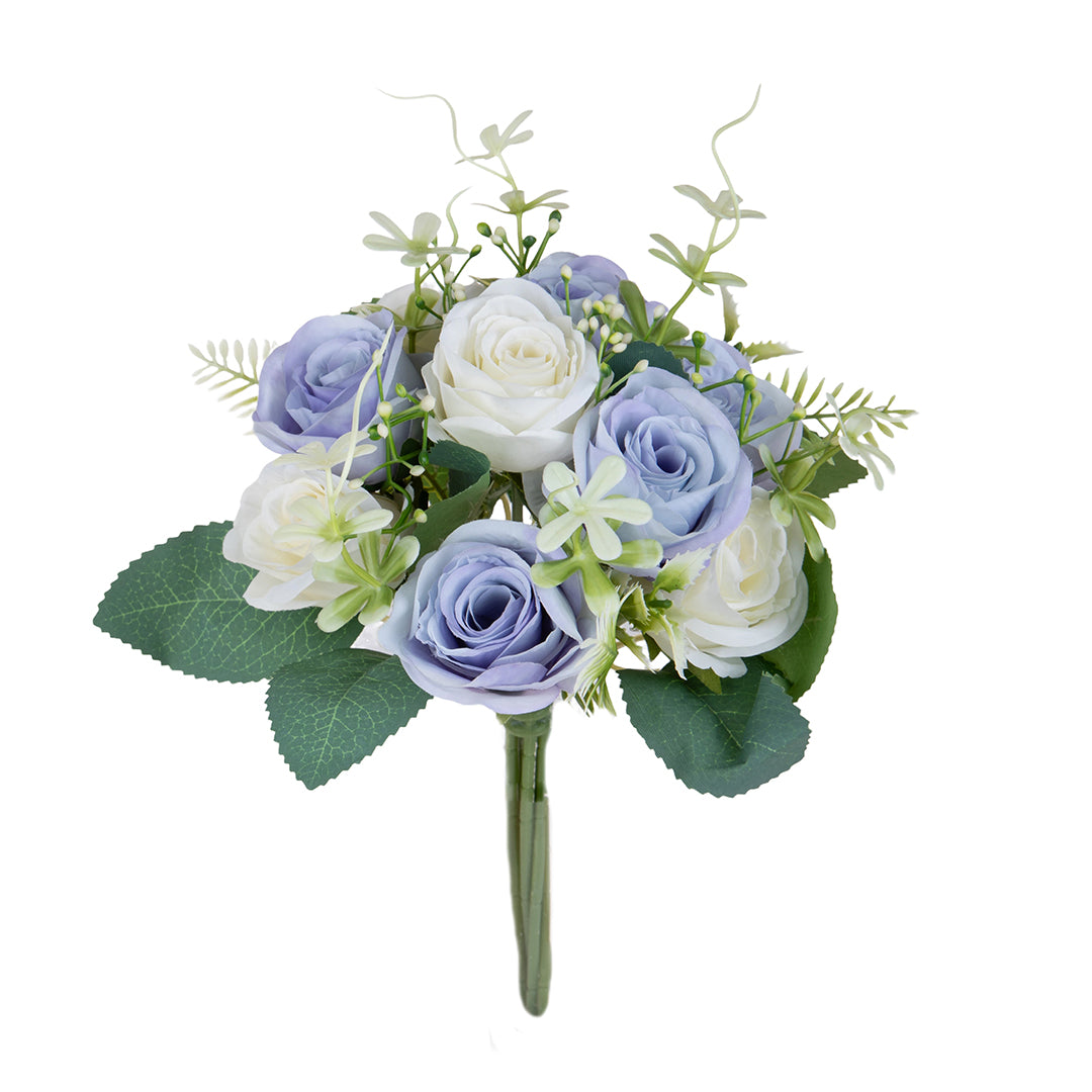 Bouquet artificiale rose • 15X15X27 cm