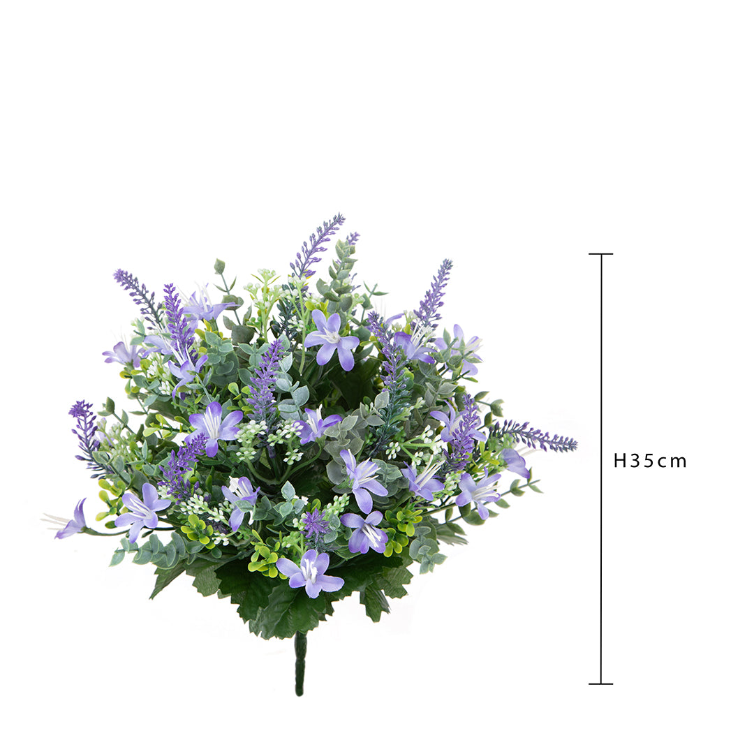 Bouquet artificiale Vinca • 34,5 cm