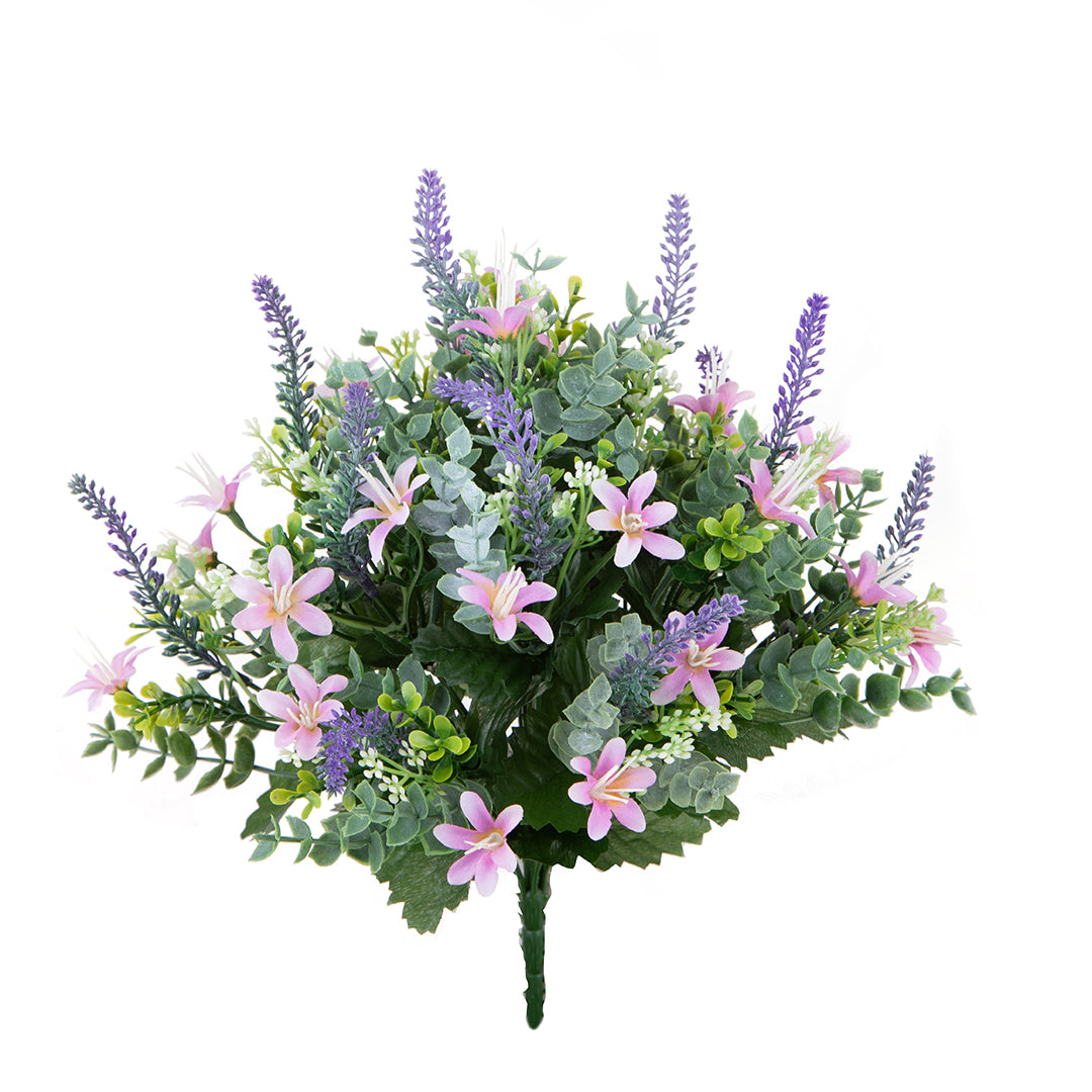 Bouquet artificiale Vinca • 34,5 cm