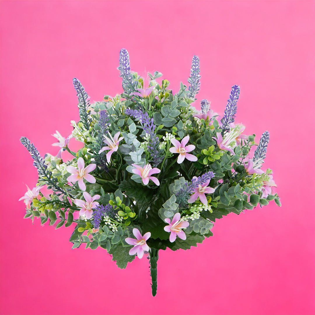 Bouquet artificiale Vinca • 34,5 cm