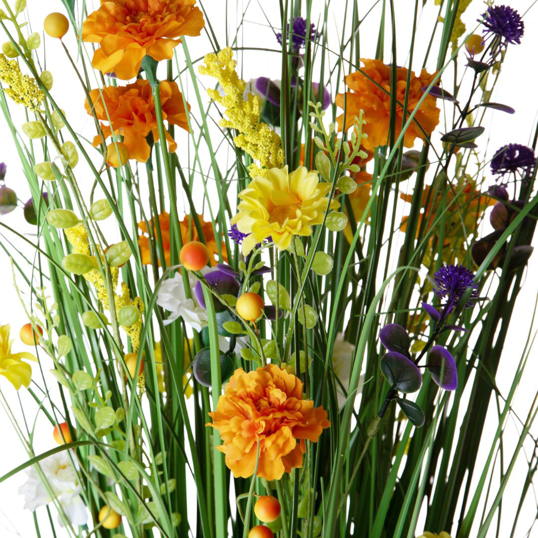 2 Pezzi • Fascio con Fiori Di Campo • 100 cm