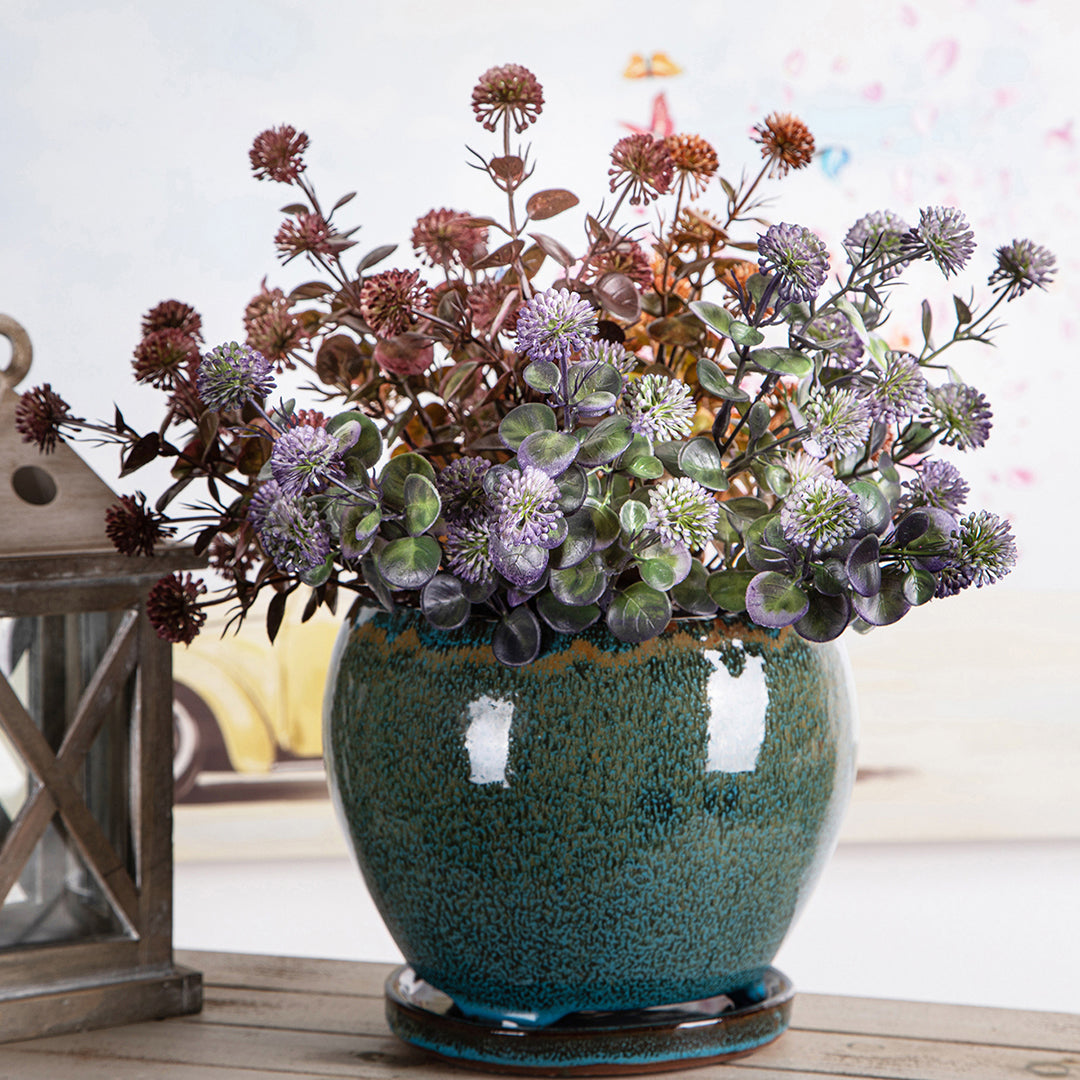 Cespuglio trifoglio artificiale • 33 cm