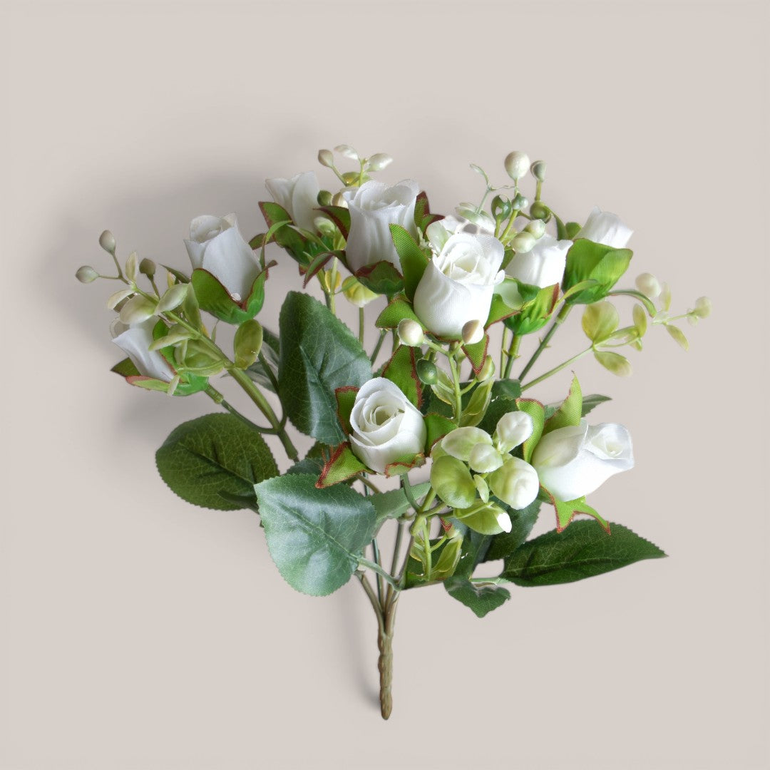 Bouquet Mini Rose per 5 fiori • 26 cm