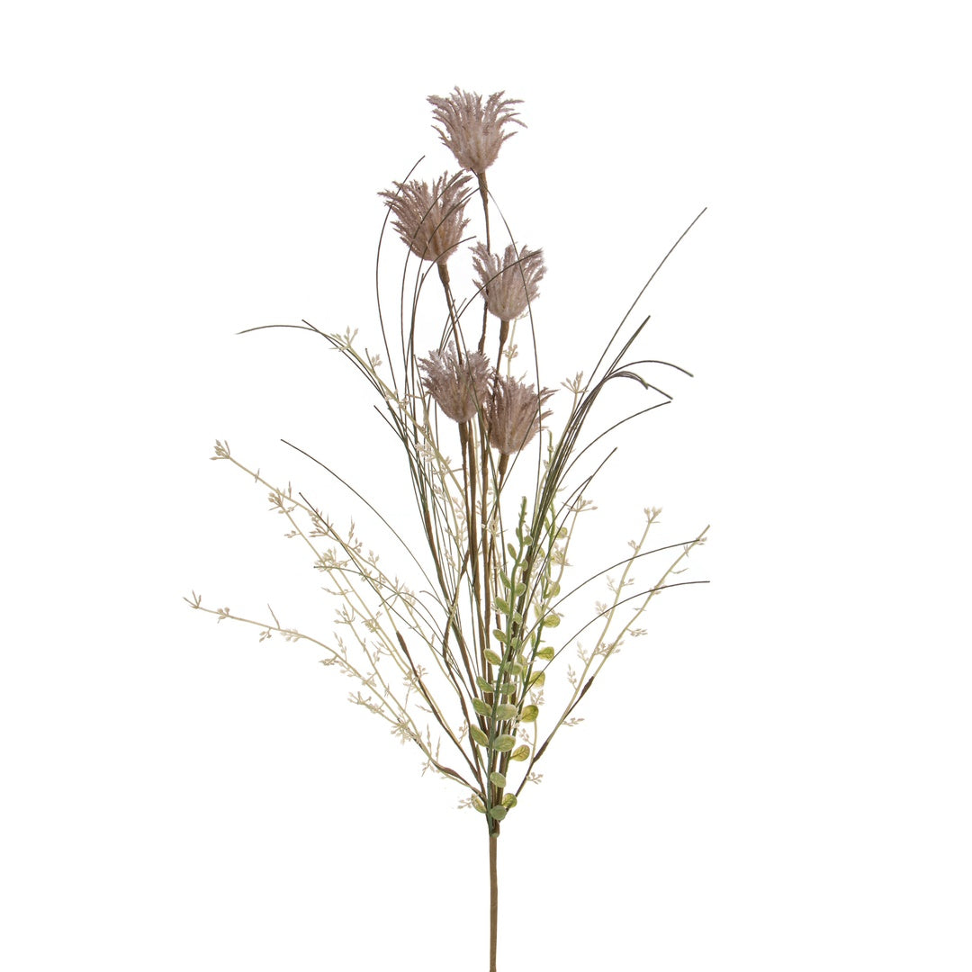 Fiori di campo con cardo artificiale • 60 cm