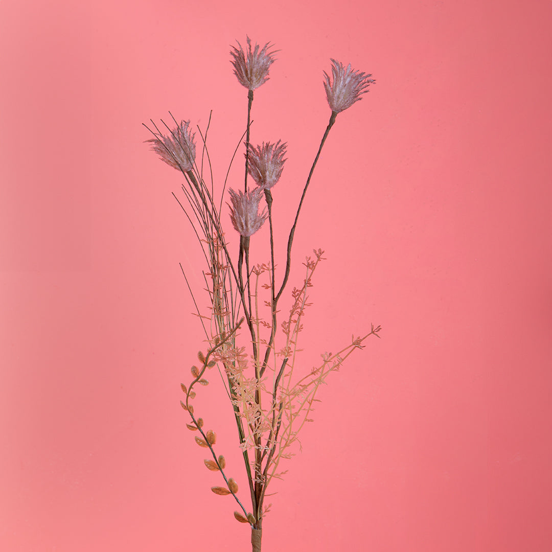 Fiori di campo con cardo artificiale • 60 cm