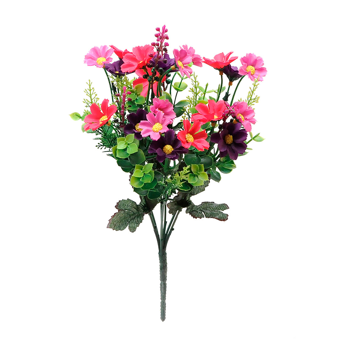 Mini Bouquet artificiale con margherite • 35 cm